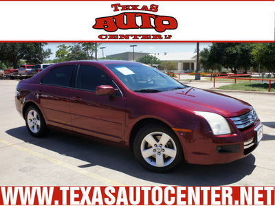 ford fusion 2006 maroon sedan i4 se gasoline 4 cylinders front wheel drive automatic 78666