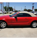 ford mustang 2008 dk  red v6 deluxe gasoline 6 cylinders rear wheel drive automatic 78666