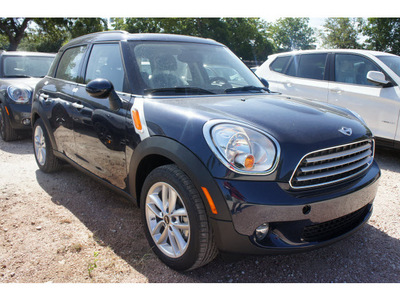 mini cooper countryman 2012 dk  blue gasoline 4 cylinders front wheel drive automatic 78729
