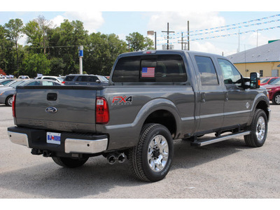 ford f 250 super duty 2012 gray lariat fx4 biodiesel 8 cylinders 4 wheel drive automatic with overdrive 77575