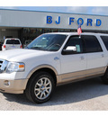 ford expedition el 2012 white suv king ranch flex fuel 8 cylinders 2 wheel drive automatic with overdrive 77575