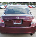 honda accord 2009 red sedan lx p gasoline 4 cylinders front wheel drive automatic 77065