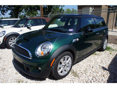 mini cooper clubman 2012 dk  green wagon s gasoline 4 cylinders front wheel drive automatic 78729
