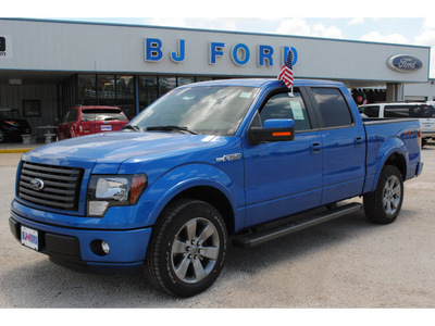 ford f 150 2012 blue fx2 flex fuel 8 cylinders 2 wheel drive automatic 77575