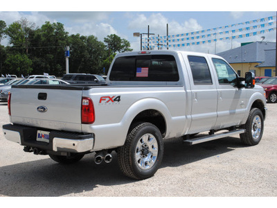 ford f 250 super duty 2012 silver lariat fx4 biodiesel 8 cylinders 4 wheel drive automatic with overdrive 77575