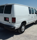 ford e 250 2012 white van flex fuel 8 cylinders rear wheel drive automatic 76234
