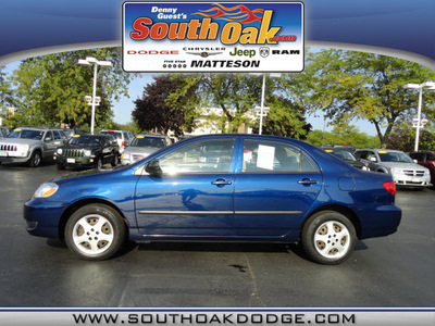 toyota corolla 2008 blue sedan ce gasoline 4 cylinders front wheel drive automatic 60443