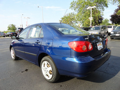 toyota corolla 2008 blue sedan ce gasoline 4 cylinders front wheel drive automatic 60443