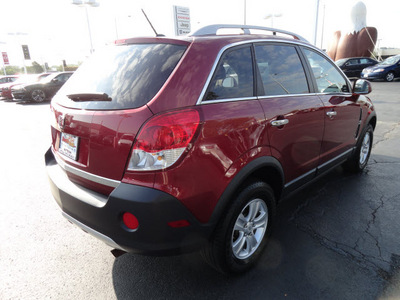 saturn vue 2008 red suv xe gasoline 4 cylinders front wheel drive automatic 60443
