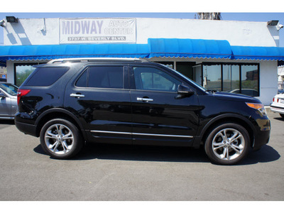 ford explorer 2012 black suv limited gasoline 6 cylinders 4 wheel drive automatic 90004