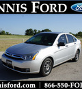 ford focus 2011 silver sedan se gasoline 4 cylinders front wheel drive automatic 75119