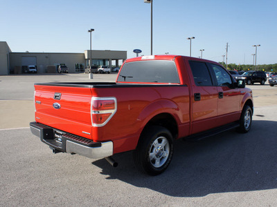 ford f 150 2012 red xlt flex fuel 6 cylinders 2 wheel drive automatic 75119