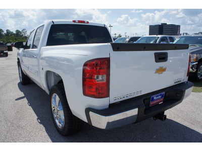 chevrolet silverado 1500 2012 white flex fuel 8 cylinders 2 wheel drive 6 spd auto,elec cntlled t 77090