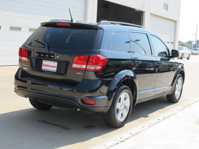 dodge journey 2012 black suv sxt gasoline 4 cylinders front wheel drive shiftable automatic 77099