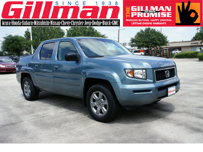 honda ridgeline 2008 blue rtx gasoline 6 cylinders 4 wheel drive 5 speed automatic 77099