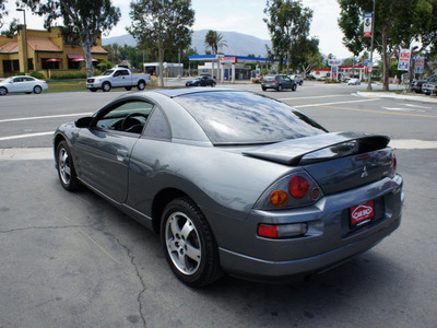 mitsubishi eclipse 2004 gray hatchback gs gasoline 4 cylinders front wheel drive automatic 92882
