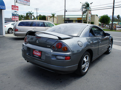 mitsubishi eclipse 2004 gray hatchback gs gasoline 4 cylinders front wheel drive automatic 92882