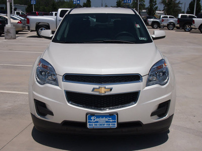 chevrolet equinox 2012 white lt flex fuel 4 cylinders front wheel drive automatic 77304