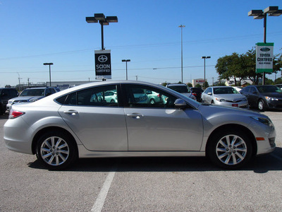 mazda mazda6 2011 silver sedan gasoline 4 cylinders front wheel drive automatic 76011