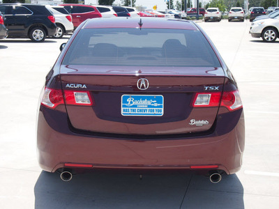 acura tsx 2010 dk  red sedan gasoline 4 cylinders front wheel drive automatic 77304