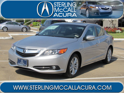 acura ilx 2013 silver sedan 1 5l hybrid w tech hybrid 4 cylinders front wheel drive automatic with overdrive 77074