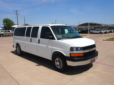 chevrolet express 2012 white van lt 3500 8 cylinders automatic 76049