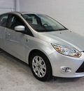 ford focus 2012 silver hatchback flex fuel 4 cylinders front wheel drive automatic 76502