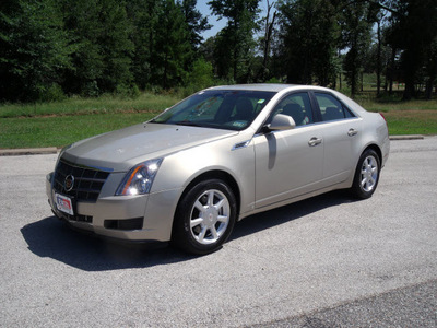 cadillac cts 2008 gold sedan 3 6l v6 gasoline 6 cylinders rear wheel drive automatic 75657