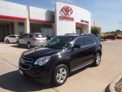 chevrolet equinox 2011 black lt gasoline 4 cylinders front wheel drive automatic 76049