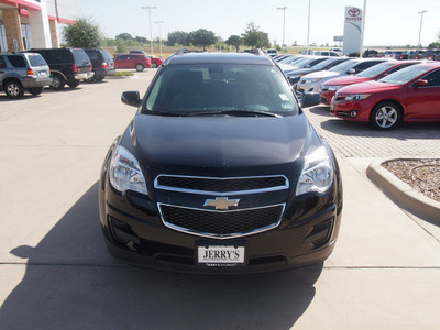 chevrolet equinox 2011 black lt gasoline 4 cylinders front wheel drive automatic 76049