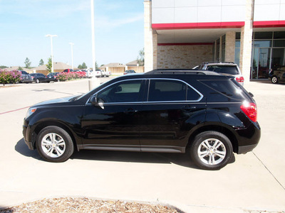 chevrolet equinox 2011 black lt gasoline 4 cylinders front wheel drive automatic 76049