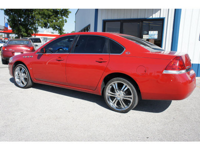 chevrolet impala 2008 red sedan ls flex fuel 6 cylinders front wheel drive automatic 76541