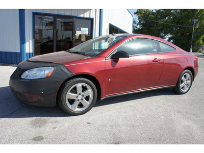 pontiac g6 2009 maroon coupe gt gasoline 6 cylinders front wheel drive automatic 76541