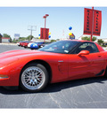 chevrolet corvette 2001 red coupe z06 gasoline 8 cylinders rear wheel drive 6 speed manual 76543