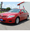 toyota camry 2011 red sedan le gasoline 4 cylinders front wheel drive autostick 77632