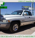 dodge ram pickup 1500 1997 white laramie slt gasoline v8 rear wheel drive automatic 79119