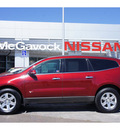 chevrolet traverse 2010 dk  red suv lt gasoline 6 cylinders front wheel drive automatic 79119