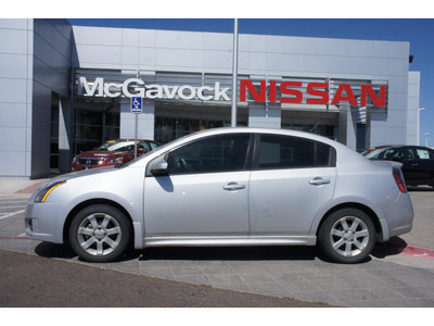 nissan sentra 2011 silver sedan 2 0 gasoline 4 cylinders front wheel drive automatic 79119