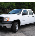 gmc sierra 1500 2012 white work truck flex fuel 8 cylinders 2 wheel drive automatic with overdrive 77074