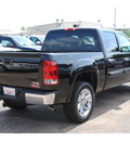 gmc sierra 1500 2012 black sle flex fuel 8 cylinders 2 wheel drive automatic with overdrive 77074