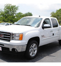 gmc sierra 1500 2012 white sle flex fuel 8 cylinders 4 wheel drive automatic with overdrive 77074