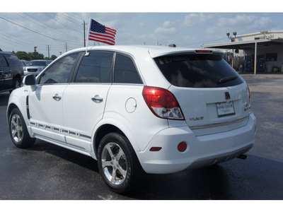 saturn vue 2009 white suv hybrid hybrid 4 cylinders front wheel drive shiftable automatic 77074