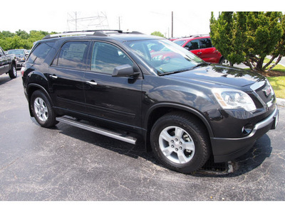 gmc acadia 2012 black suv sl gasoline 6 cylinders front wheel drive automatic 77074