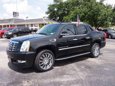 cadillac escalade ext 2009 black suv flex fuel 8 cylinders 4 wheel drive shiftable automatic 77074