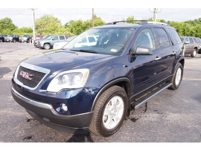 gmc acadia 2012 dk  blue suv sle gasoline 6 cylinders front wheel drive automatic 77074