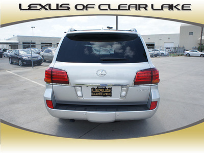 lexus lx 570 2011 silver suv gasoline 8 cylinders 4 wheel drive automatic 77546