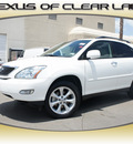 lexus rx 350 2009 white suv gasoline 6 cylinders front wheel drive automatic 77546