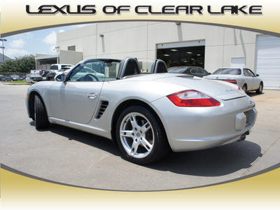 porsche boxster 2006 silver gasoline 6 cylinders rear wheel drive automatic 77546