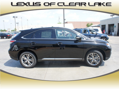 lexus rx 350 2013 black suv gasoline 6 cylinders front wheel drive automatic 77546