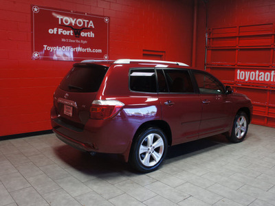 toyota highlander 2008 dk  red suv limited gasoline 6 cylinders front wheel drive automatic 76116